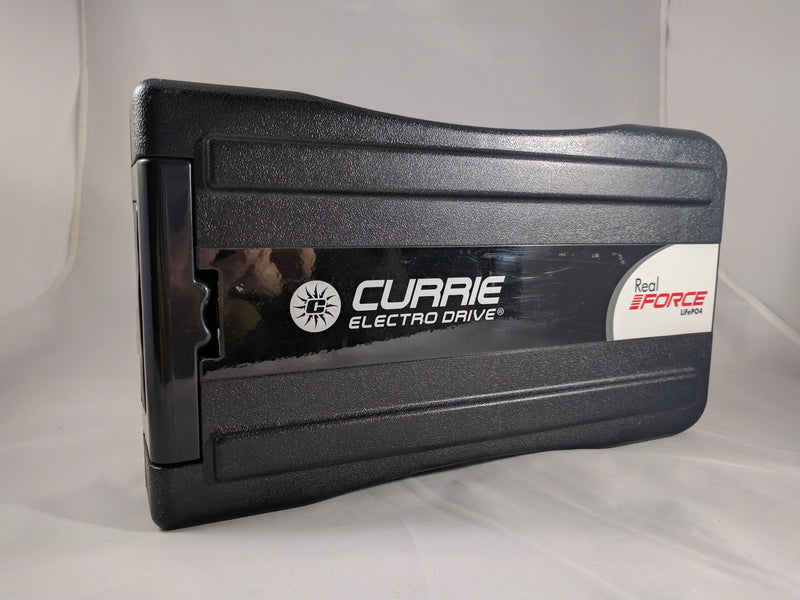 Currie rear rack battery replacement