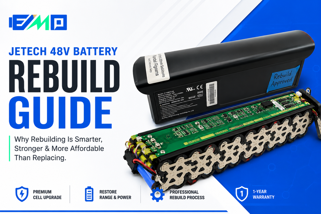 Why Rebuilding Your JETECH E-Bike Battery Is Better Than Replacing It