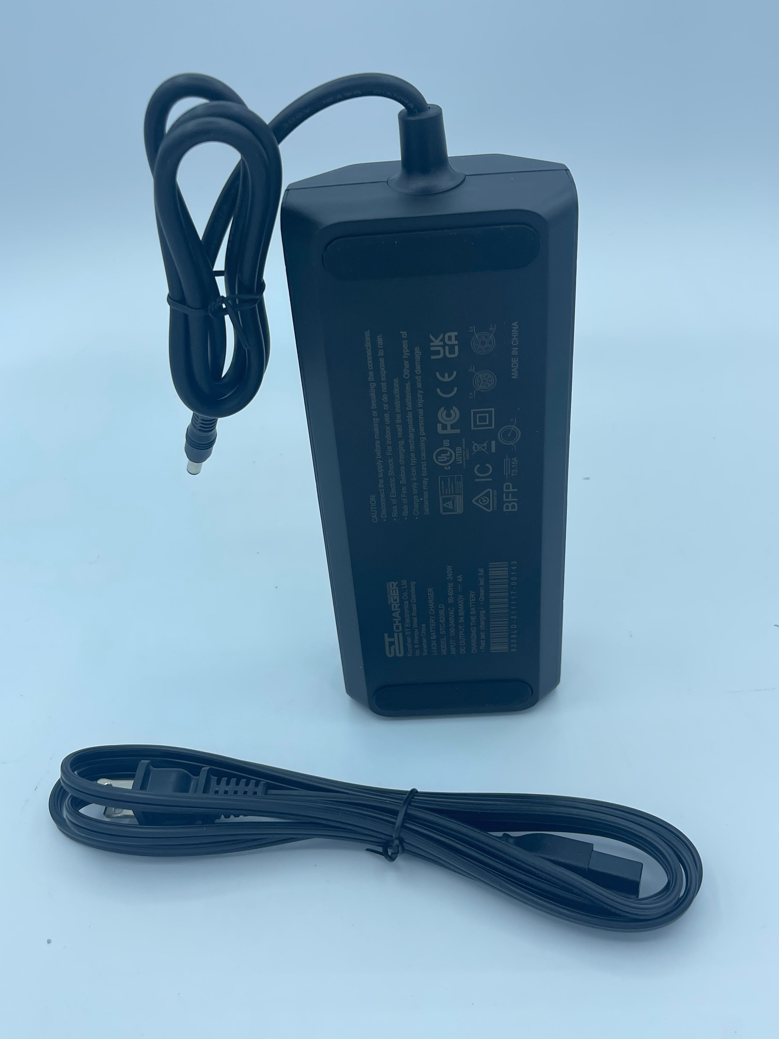 ST 52V 4Ah Lithium Battery Charger (Li-Ion) – E-Bike Market Place