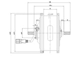 D79-140QL Hub Motor Unit  (eCargo + eFat)