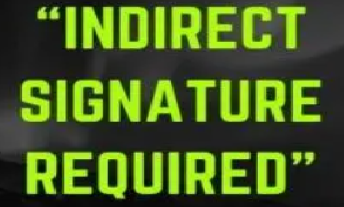 Indirect signature – E-Bike Market Place
