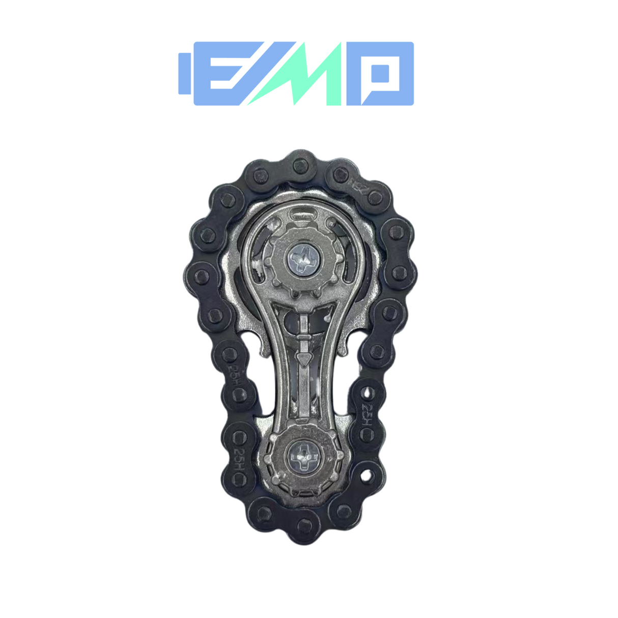 Metal Sprocket Chain Fidget Toy-Black