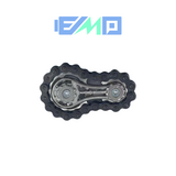 Metal Sprocket Chain Fidget Toy-Black