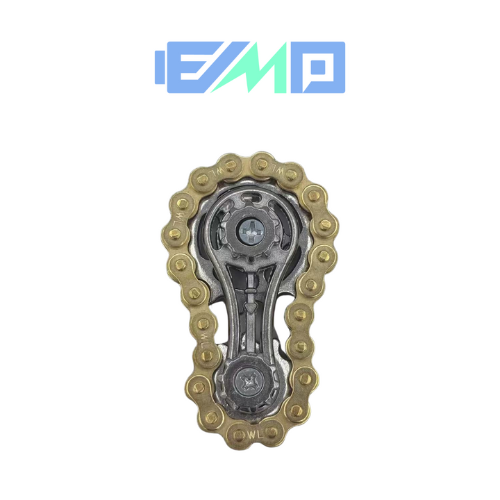 Metal Sprocket Chain Fidget Toy-Golden