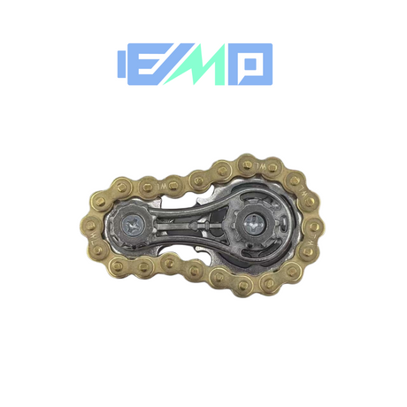 Metal Sprocket Chain Fidget Toy-Golden