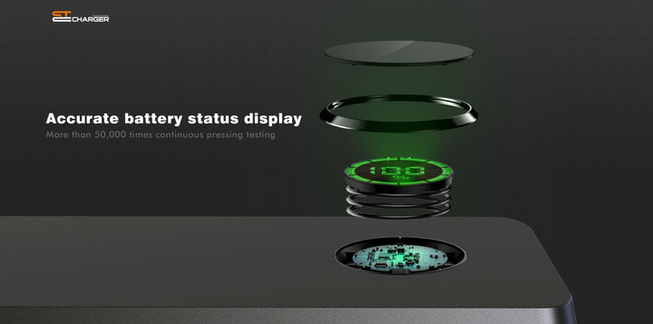 48V 6Ah Charger | Screen & Button 2 in 1 Energy Efficient