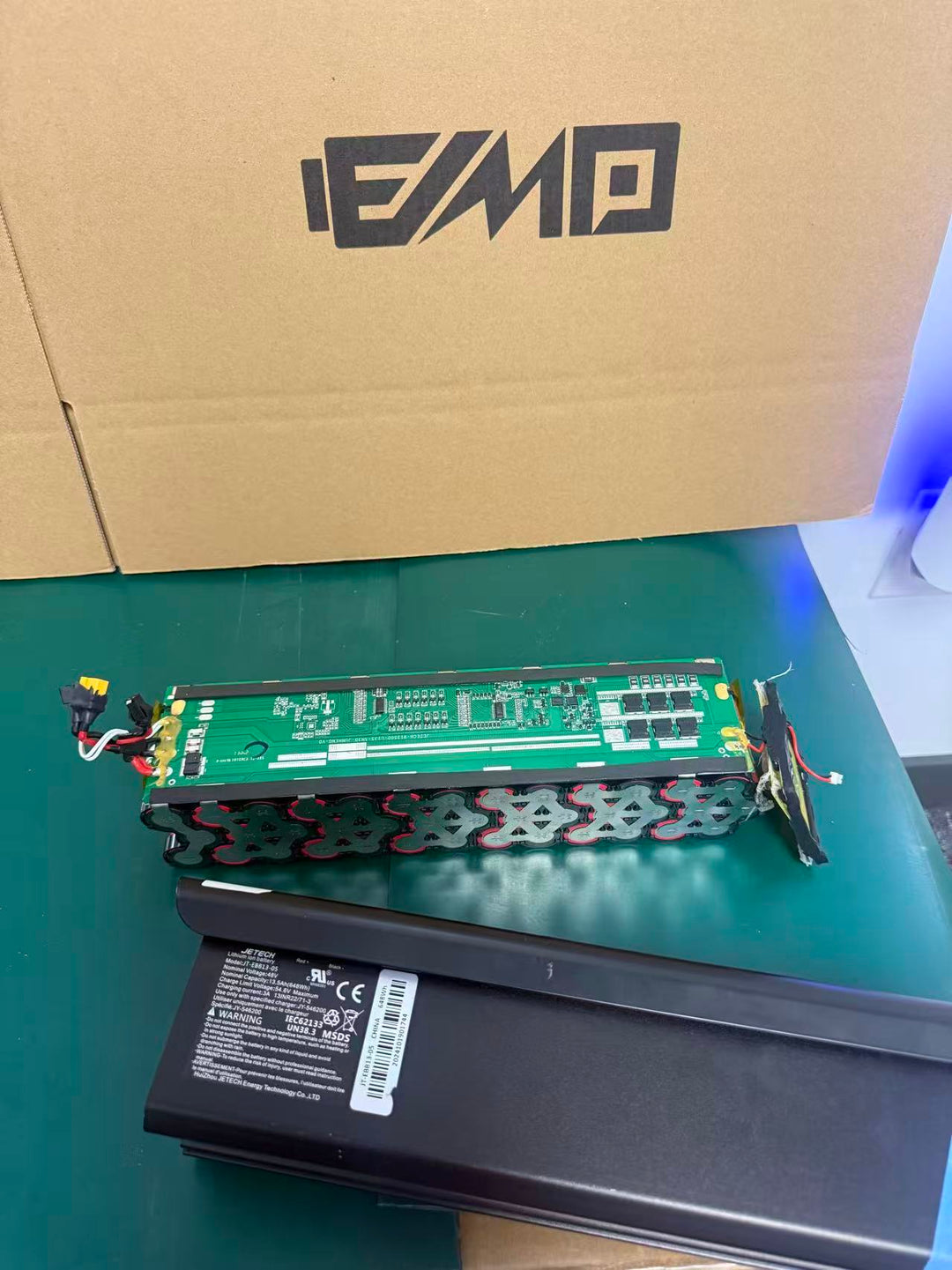 JETECH 48V 15Ah Battery Rebuild Service | Premium Cell Upgrade