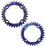 LEZE Narrow Wide Chainring 104BCD 36T 34T - EbikeMarketplace