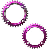 LEZE Narrow Wide Chainring 104BCD 36T 34T - EbikeMarketplace